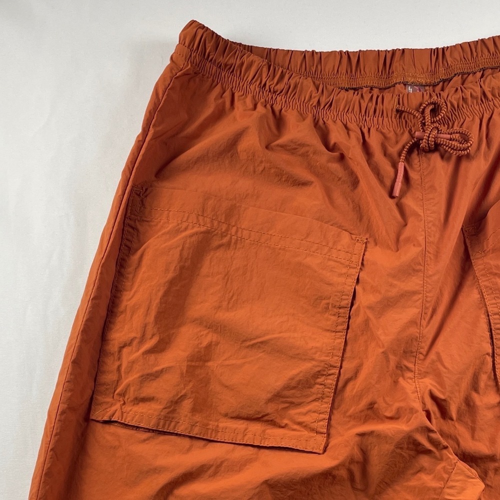 FP Movement Free People Way Home Jogger Pants Orange Side Zip XS 2246 - Picture 5 of 16